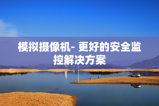 模擬攝像機- 更好的安全監控解決方案