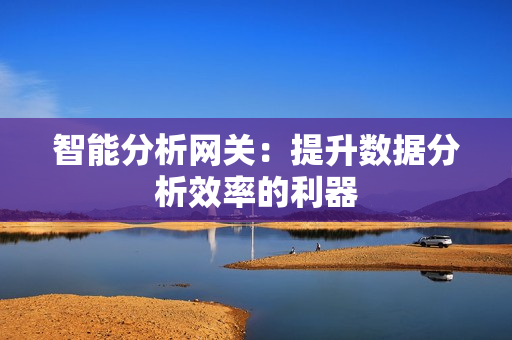 智能分析網關：提升數據分析效率的利器