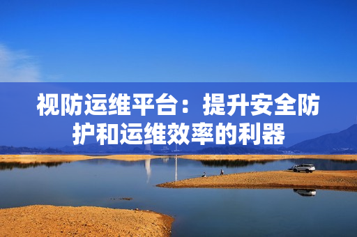 視防運維平臺：提升安全防護和運維效率的利器