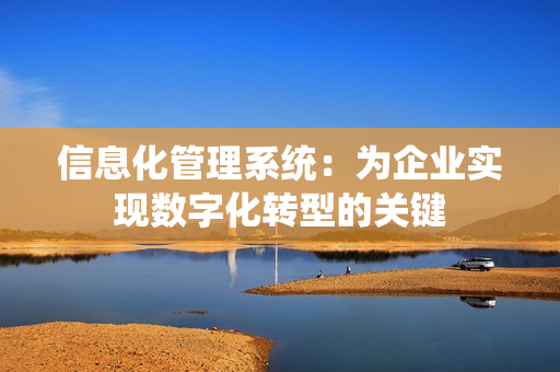 信息化管理系統(tǒng)：為企業(yè)實現(xiàn)數(shù)字化轉(zhuǎn)型的關(guān)鍵