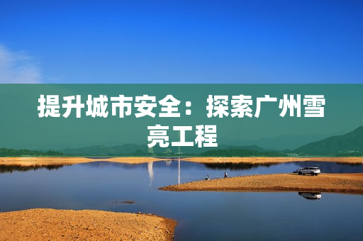 提升城市安全：探索廣州雪亮工程