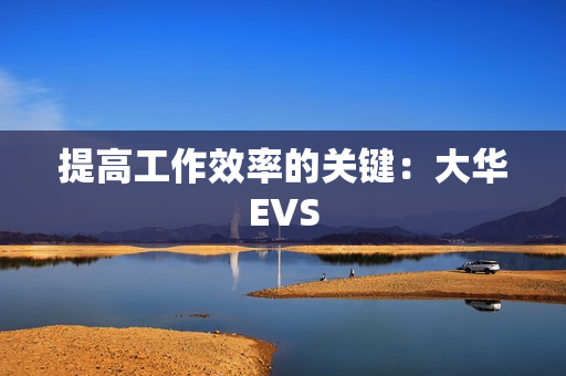 提高工作效率的關鍵：大華EVS