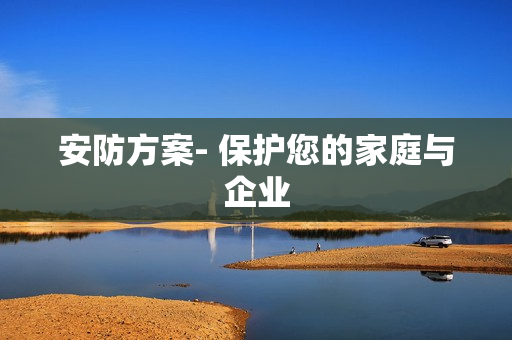 安防方案- 保護您的家庭與企業