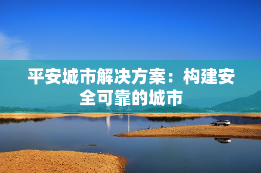 平安城市解決方案：構建安全可靠的城市