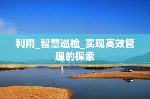 利用_智慧巡檢_實現高效管理的探索