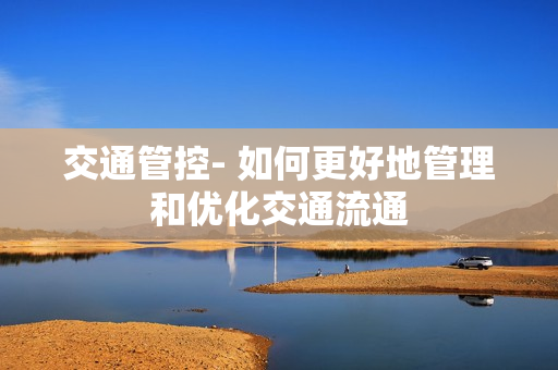交通管控- 如何更好地管理和優化交通流通