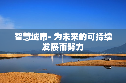 智慧城市- 為未來的可持續發展而努力